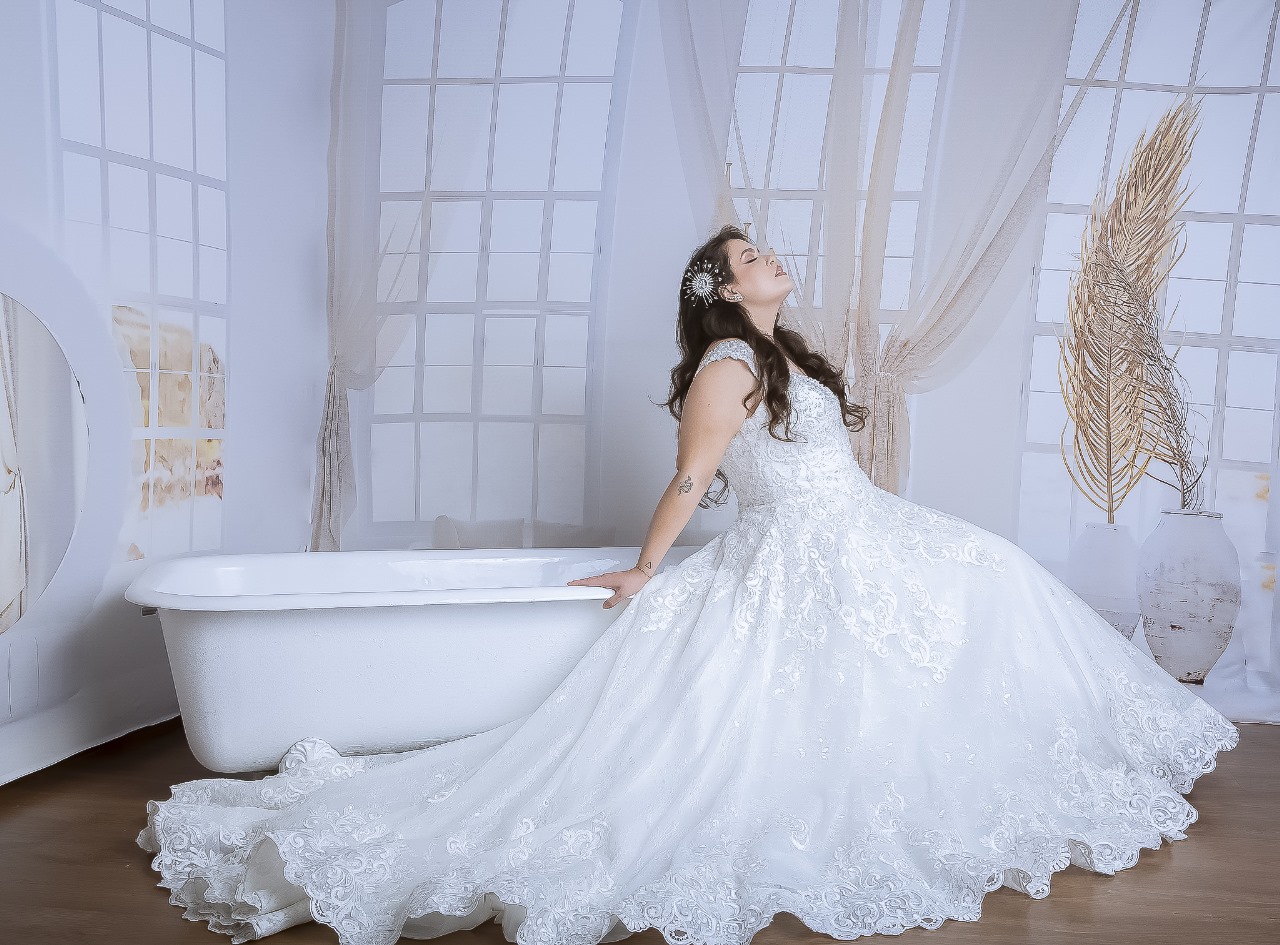 Vestido Celeste
